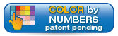 Color by Numbers, easy website coloring system